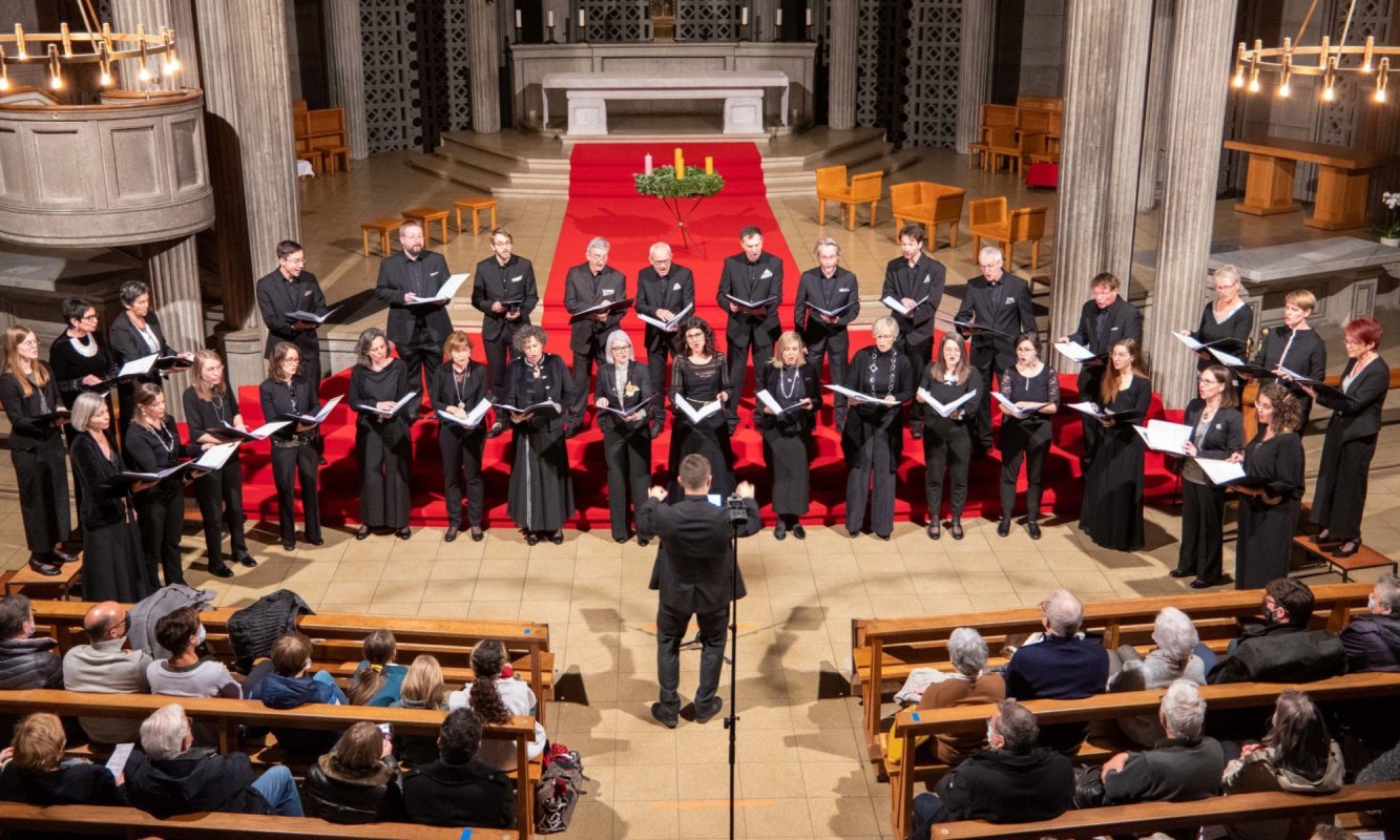 Image Ensemble vocal DeMusica « De l’attente à la lumière »